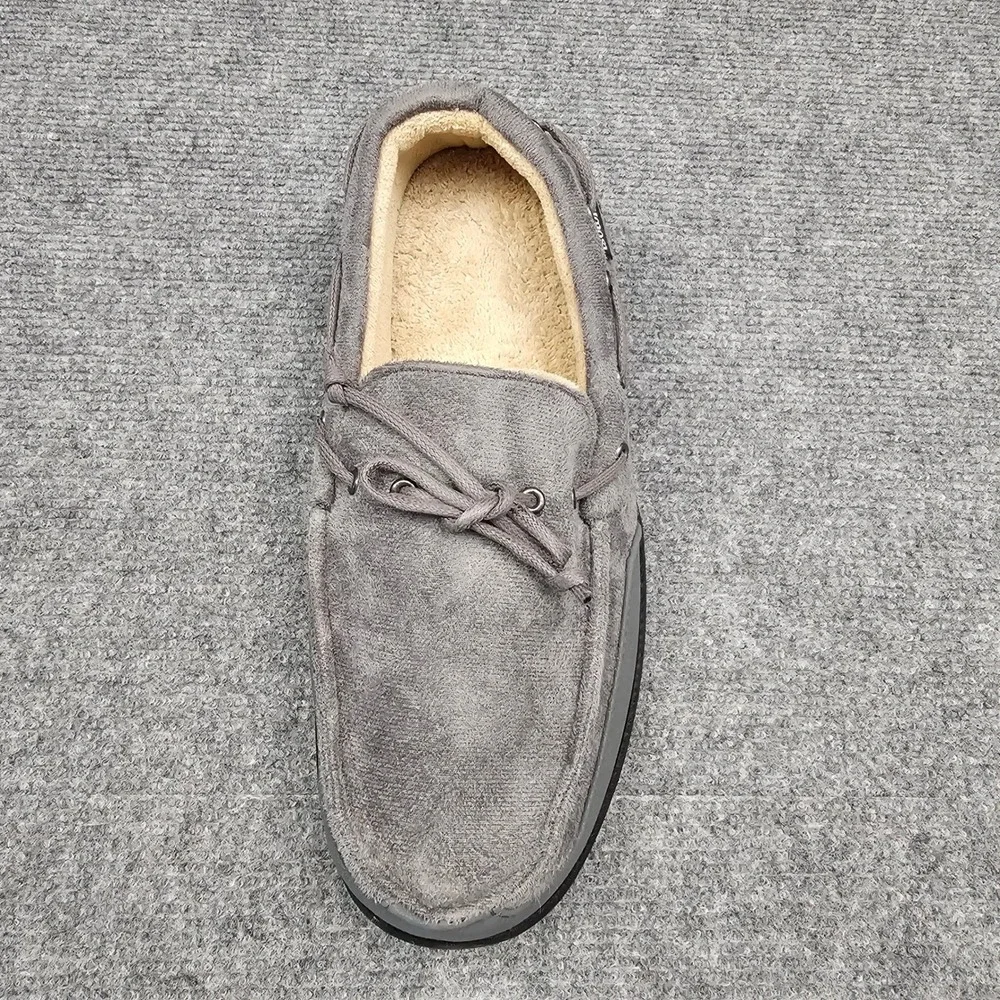 Isotoner Moccasin Slippers Memory‎ Foam Water Repellent Indoor Outdoor XL 11-12